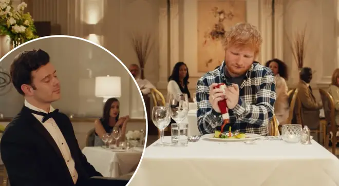 Heinz ketchup advert stars Ed Sheeran