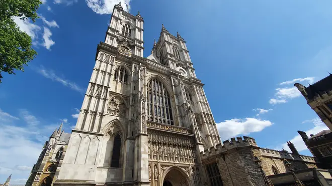 Westminster Abbey in the City of Westminster, London