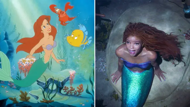 Halle Bailey stars as Ariel in The Little Mermaid live-action remake (2023), with music by Alan Menken and Lin-Manuel Miranda.