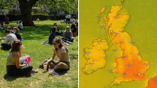 Temperatures this weekend are expected to become hotter than Ibiza in some areas