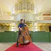 Double bassist Luis Cabrera plays the ‘Prelude’ from Bach’s Cello Suite No.1
