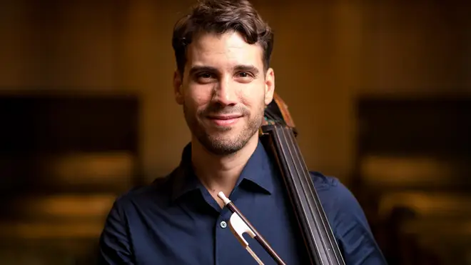 Luis Cabrera has recorded the Bach Cello Suite No.1 on double bass