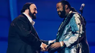 Pavarotti and Barry White