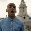 Malakai Bayoh sings from the roof of St Paul’s Cathedral