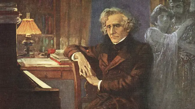 Painting of Hector Berlioz