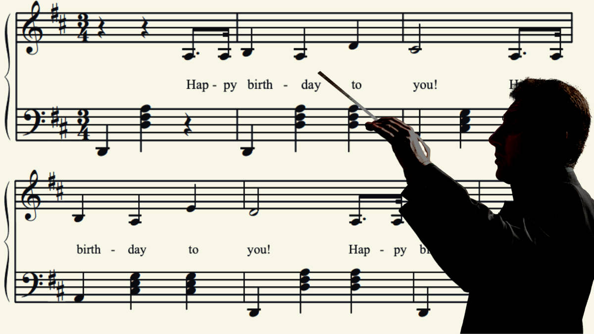 What are the lyrics to ‘Happy Birthday’, including the additional