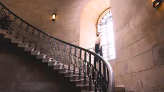 Malakai Bayoh on the ‘Harry Potter staircase’