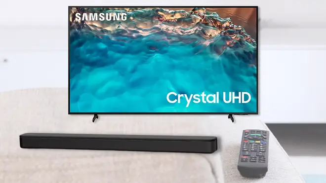 You could win a Samsung Smart TV or Sony Soundbar