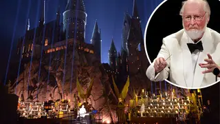 John Williams conducts the LA Phil at Universal Studios' Hogwarts Castle