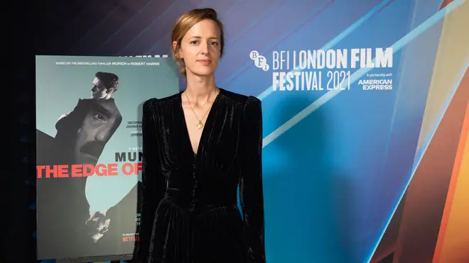 Composer Isobel Waller-Bridge attends the "Munich - Edge Of War" World Premiere during the 65th BFI London Film Festival at the BFI Southbank on October 13, 2021