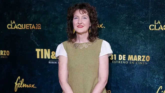 British violinist and composer Jocelyn Pook attends the premiere of "Tin & Tina" in Madrid, Spain in 2023