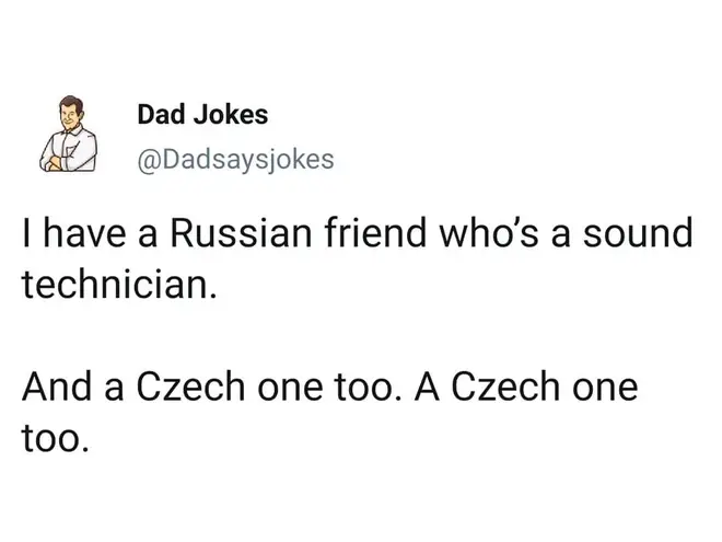 Czech one too