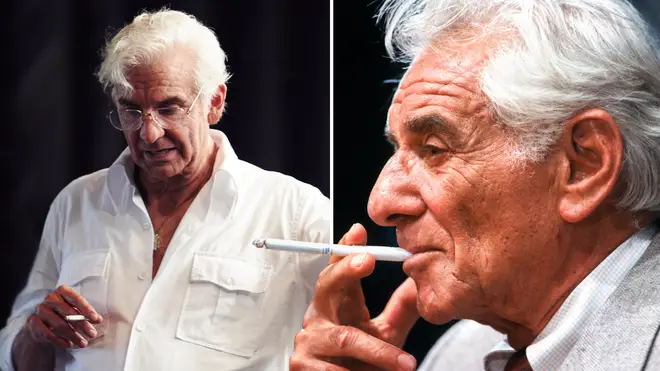 Bradley Cooper (left) has been accused of ‘Jew Face’ in his portrayal of conductor Leonard Bernstein (right) for using a prosthetic nose to play the character