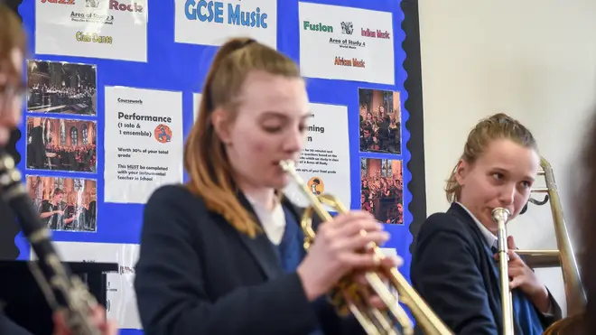 GCSE music entries have dropped by 12.5% since last year alone causing 'concern' amount industry bodies
