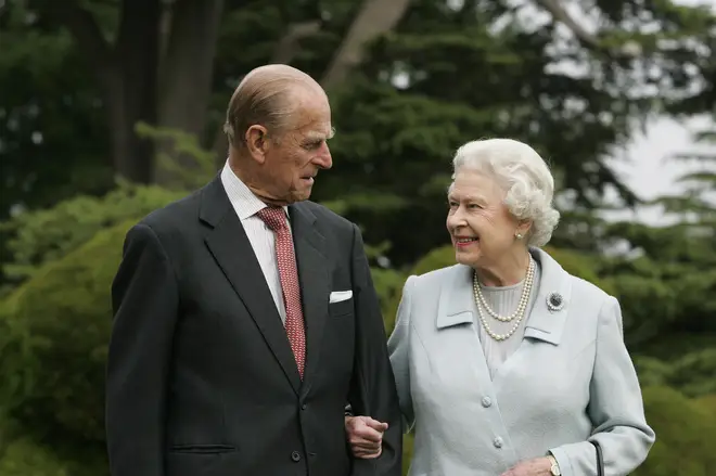 His Royal Highness Prince Philip with Her Majesty Queen Elizabeth II
