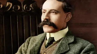 Portrait of Edward Elgar (1857-1934)