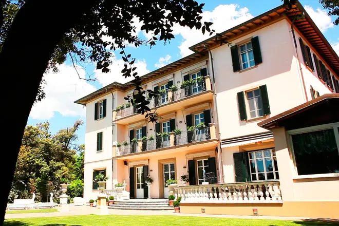 Andrea Bocelli’s family home in Tuscany, Italy.