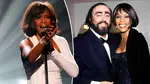 Whitney Houston and Luciano Pavarotti stunned crowds with an opera duet.