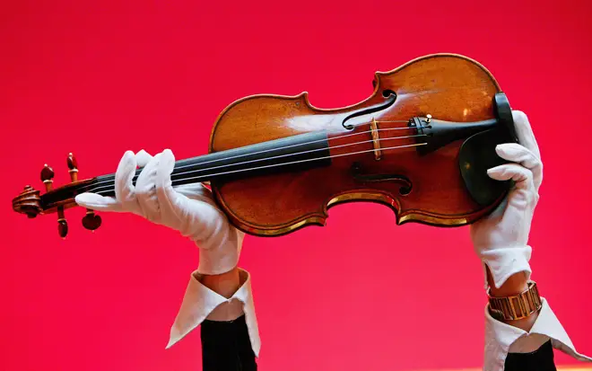 A 1729 Stradivari violin