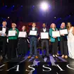 The five winners in the Classic FM Music Teacher of the Year Awards received their certificates on stage at Classic FM Live.