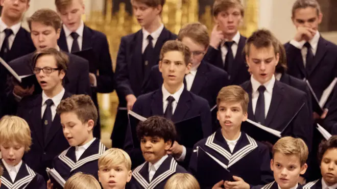 Older bass singers in St Thomas boys choir sound more ‘brilliant’ when girls are listening