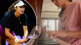 Can Emma Raducanu play piano? Tennis star shares videos of her practising at home