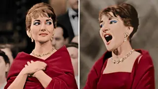 Maria Callas Paris footage restored and colourised for first time