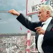Leonard Bernstein conducted a monumental Beethoven symphony to celebrate the fall of the Berlin Wall.