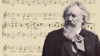 What are the lyrics to Brahms’ ‘Cradle Song’, the most famous lullaby ever written?