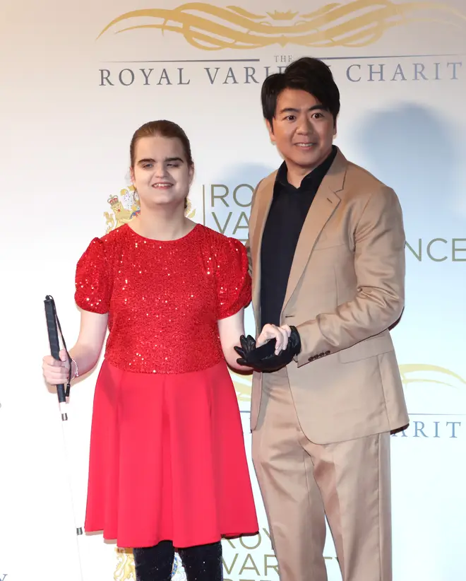Lucy and Lang Lang at the Royal Variety Performance