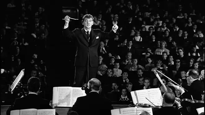 Leonard Bernstein Conducts In 'Young People's Concert'