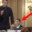 Tianxu An during the Tchaikovsky Competition mixup