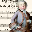 Mozart’s first piece, written at the age of five
