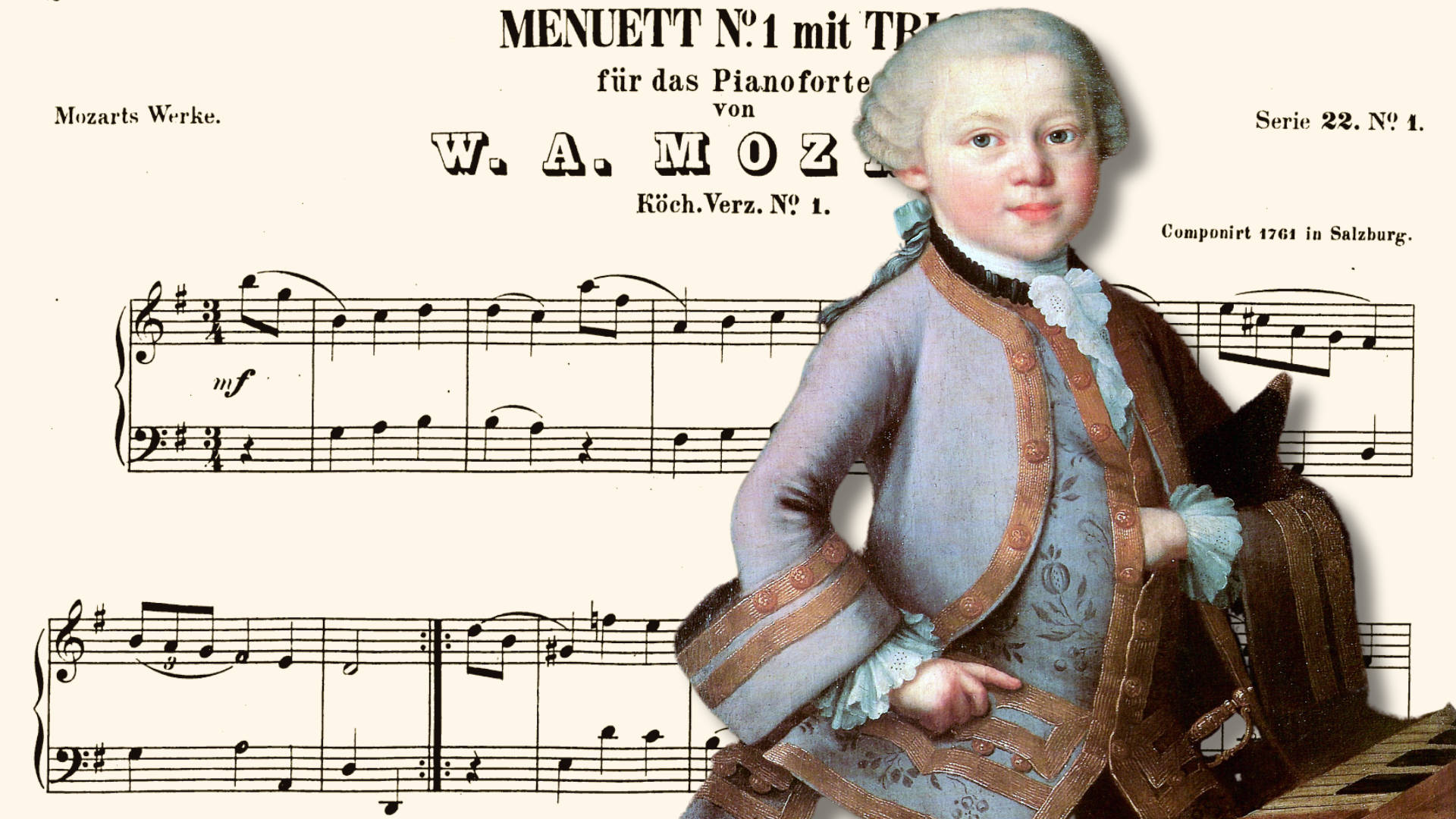 Listen to the first piece that Mozart ever wrote… when he was FIVE years  old - Classic FM