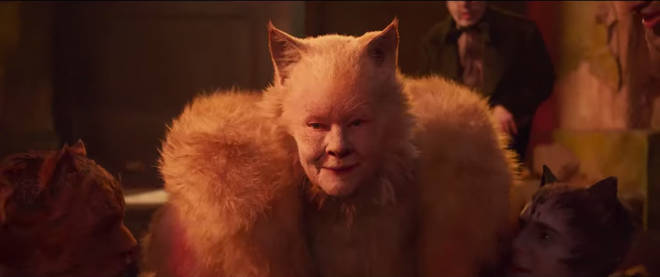Judi Dench in Cats (2019) live-action remake.
