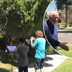 Two musicians played Star Wars outside John Williams’ house