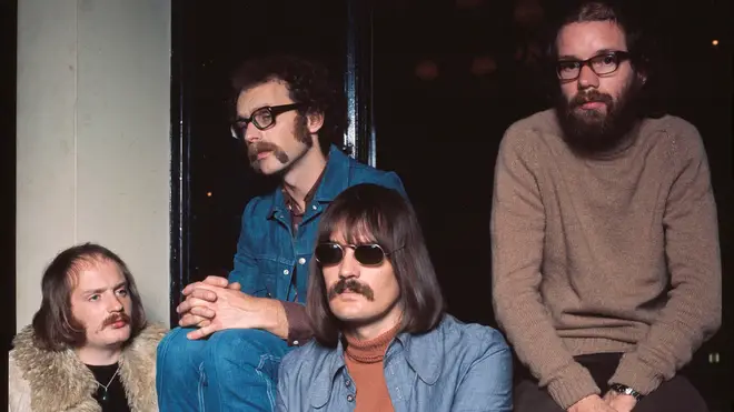Karl Jenkins with his Soft Machine bandmates in 1972. (L-R: Karl Jenkins, John Marshall, Mike Ratledge, Hugh Hopper)