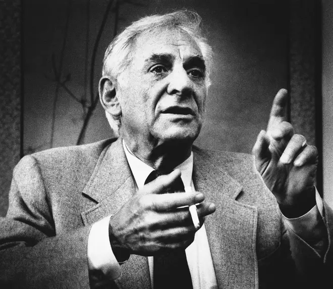 Leonard Bernstein in 1984.