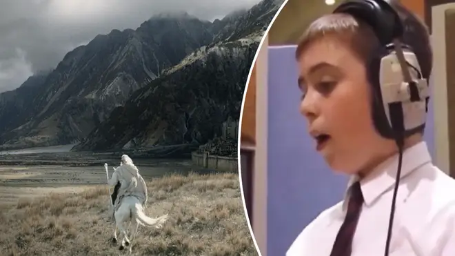 Boy soprano Ben Del Maestro’s breathtaking vocals for ‘Lord of the Rings’