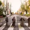 The Poor Clare Sister of Arundel on Abbey Road
