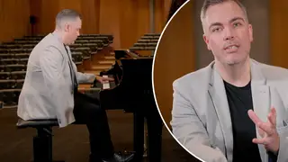 World’s only one-handed concert pianist Nicholas McCarthy reveals fascinating history of left hand piano