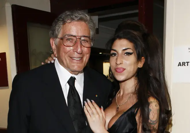 Tony Bennett with Amy Winehouse in 2010