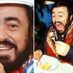 Pavarotti kept pasta in the wings of the Met Opera, for snacks between songs.