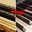 Why were piano keys once white and black – and why did they reverse?