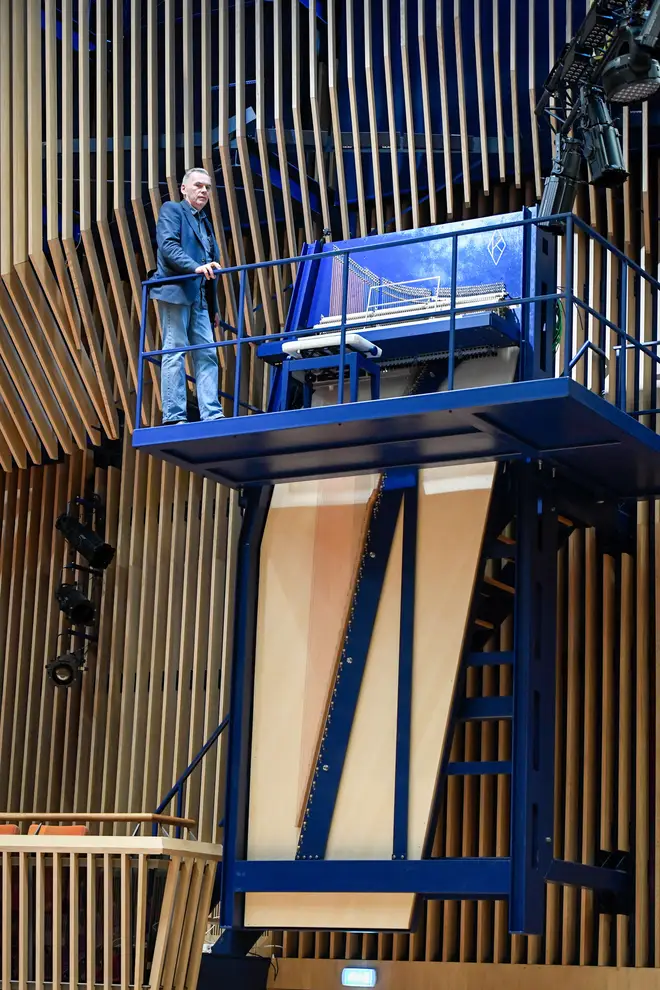This six-metre-high piano could be a world record breaker