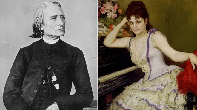 Franz Liszt and Sophie Menter