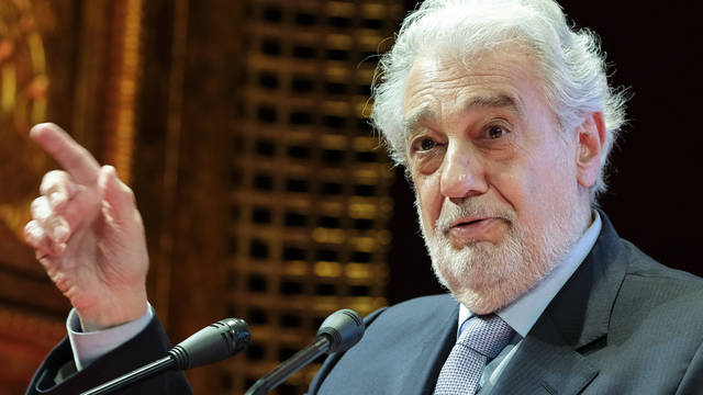 Placido Domingo At 10th International Congress Of Excellence In Madrid