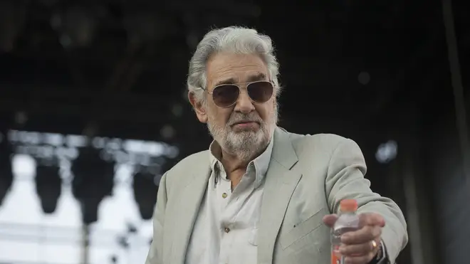 Singer Plácido Domingo