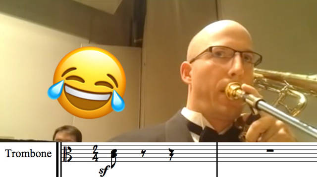Flight of the Bumblebee on bass trombone