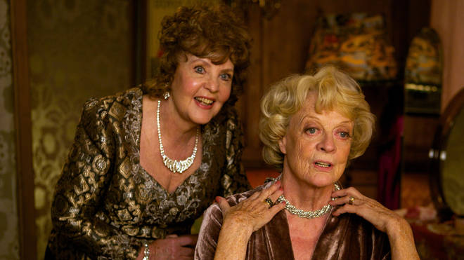 Pauline Collins and Maggie Smith in the film Quartet